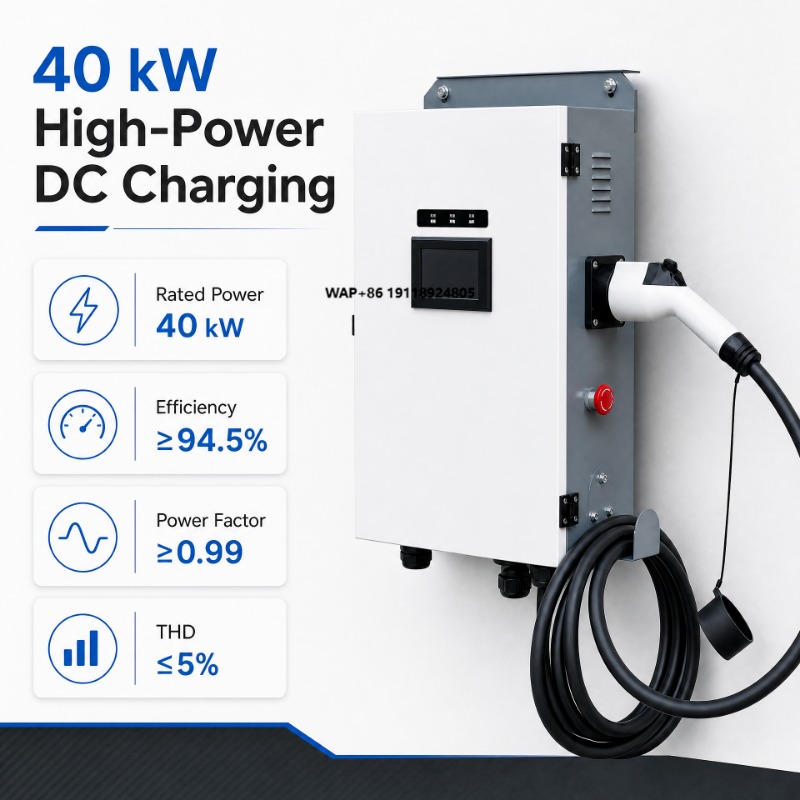 Fast Ev Charger - Напольные зарядные станции постоянного тока для