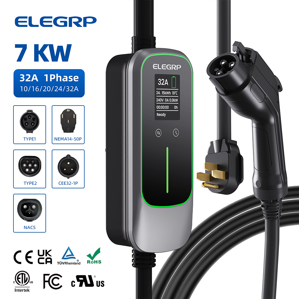 Портативное зарядное устройств – обзор и цена Portable Ev Charger