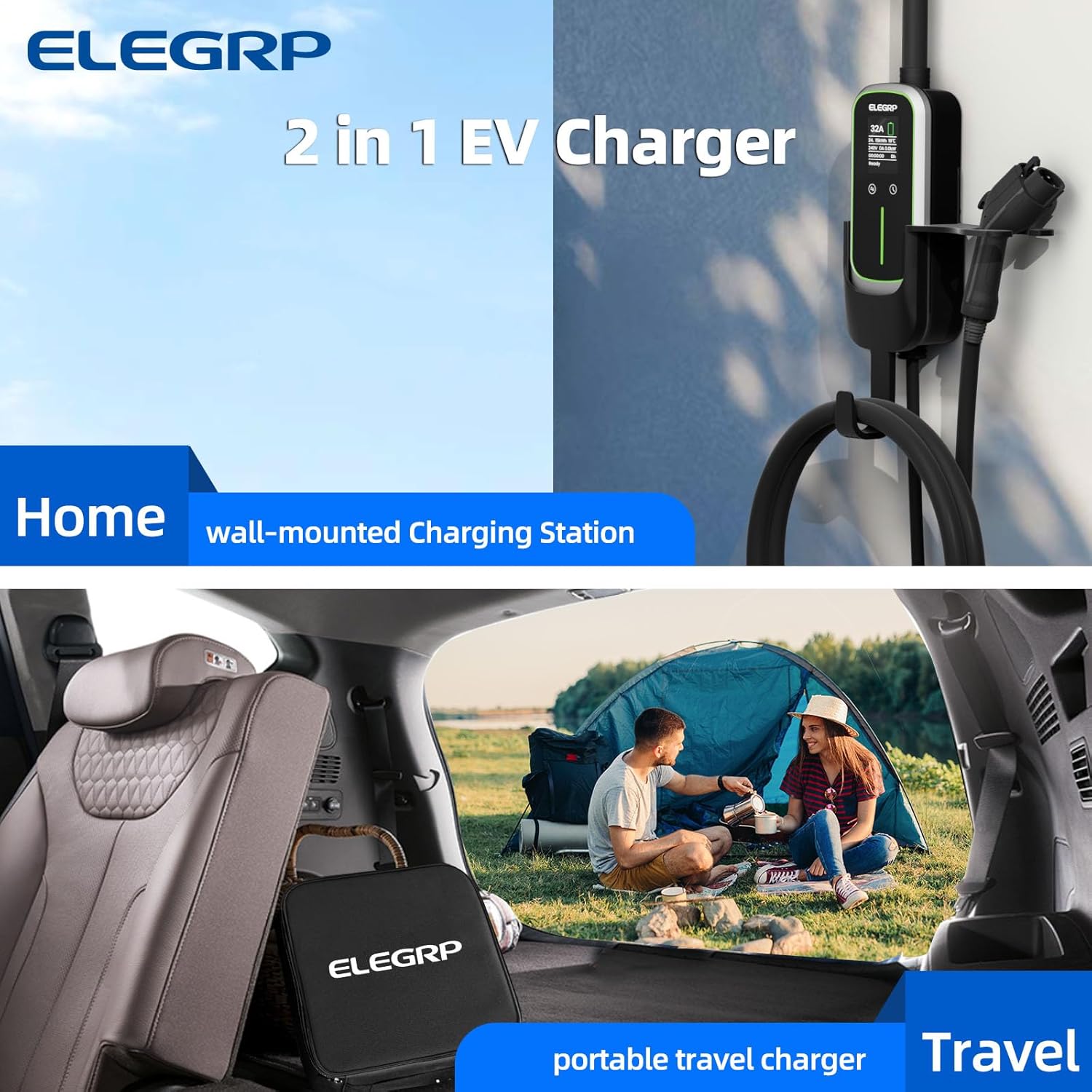 Портативное зарядное устройств – обзор и цена Portable Ev Charger