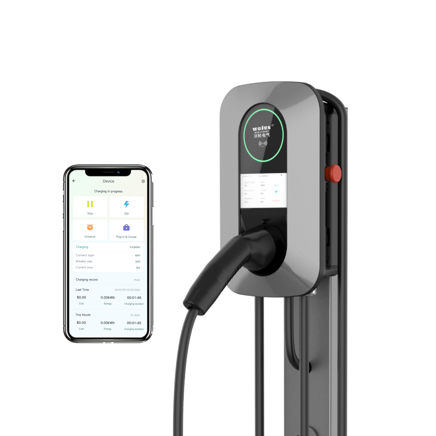 Зарядная станция переменного т – обзор и цена Wallbox Ev