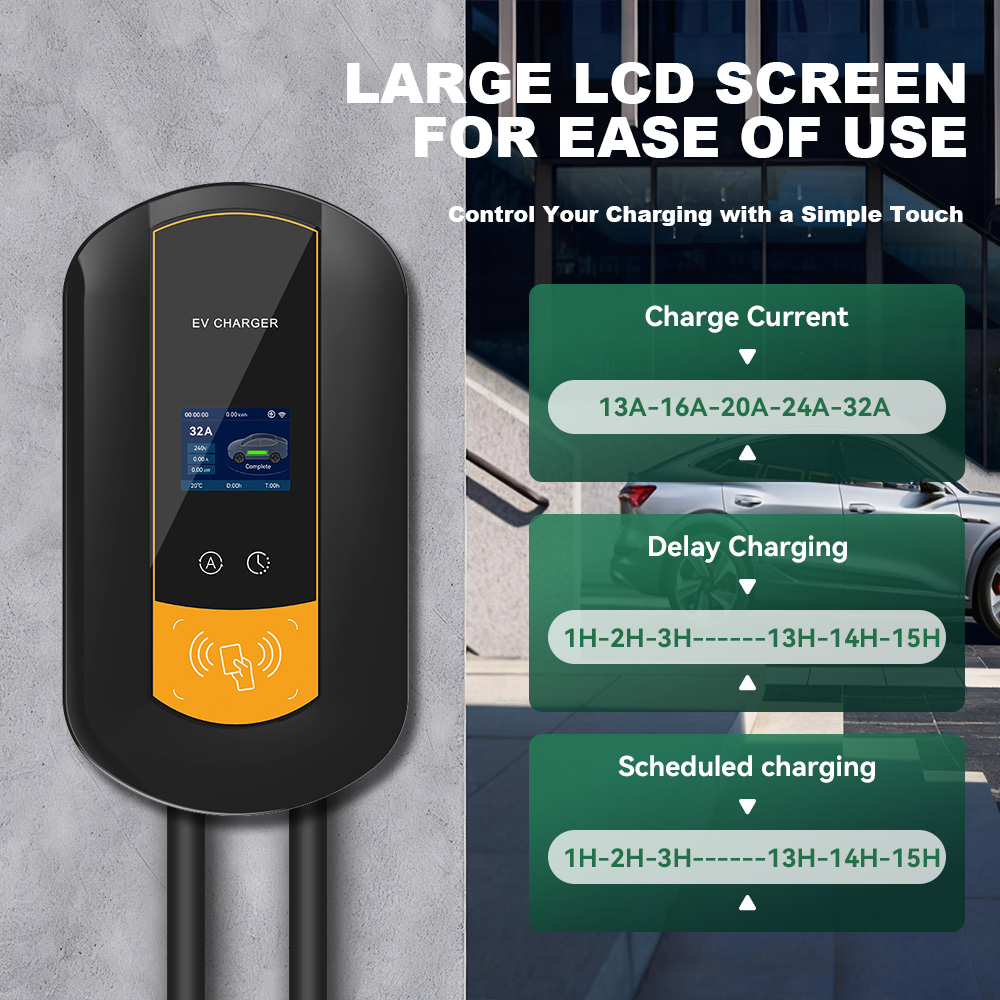 IPENGEN Type2 Зарядная станция – обзор и цена Wallbox Ev
