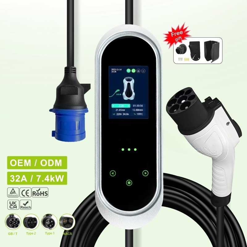 Портативное зарядное устройств – обзор и цена Portable Ev Charger