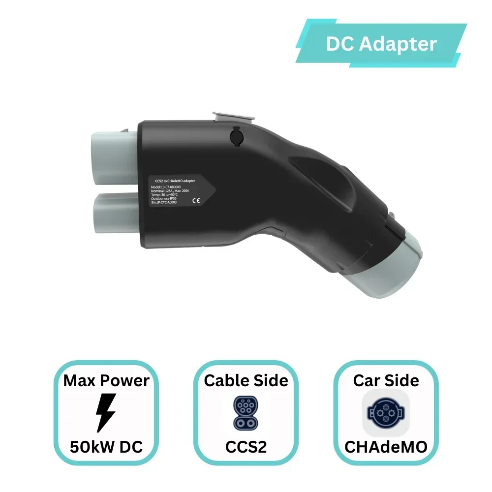 Новый адаптер CCS2 на CHAdeMO, – обзор и цена Ev Charger Adapter