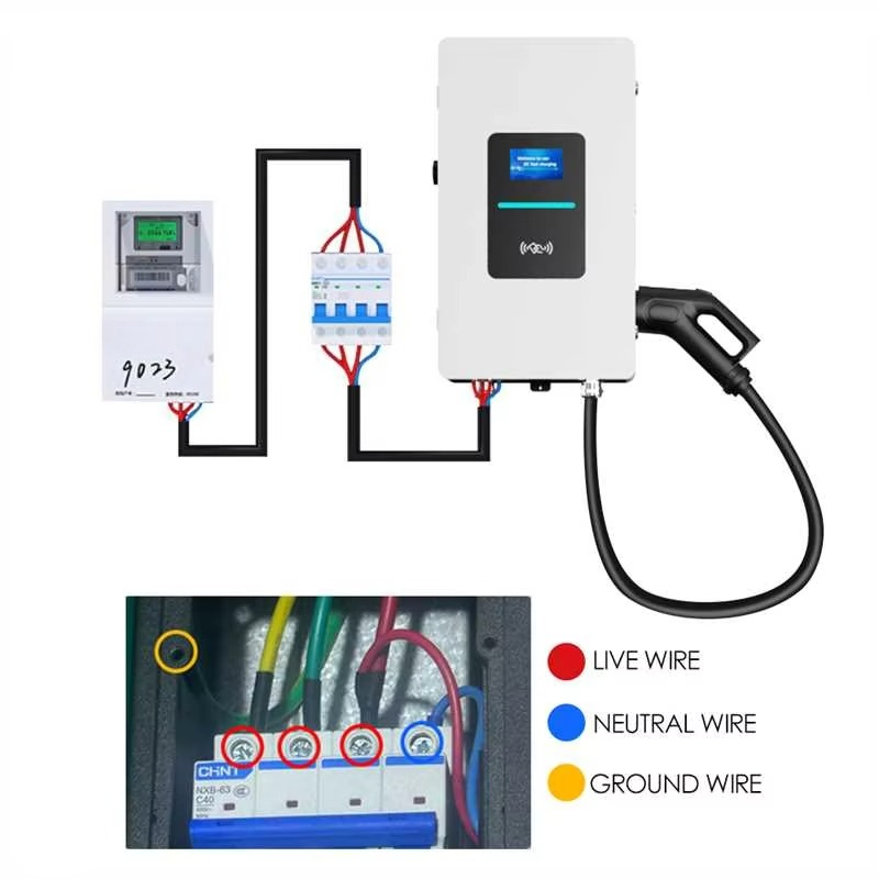 Зарядная станция RSCHG 20 кВт  – обзор и цена Wallbox Ev