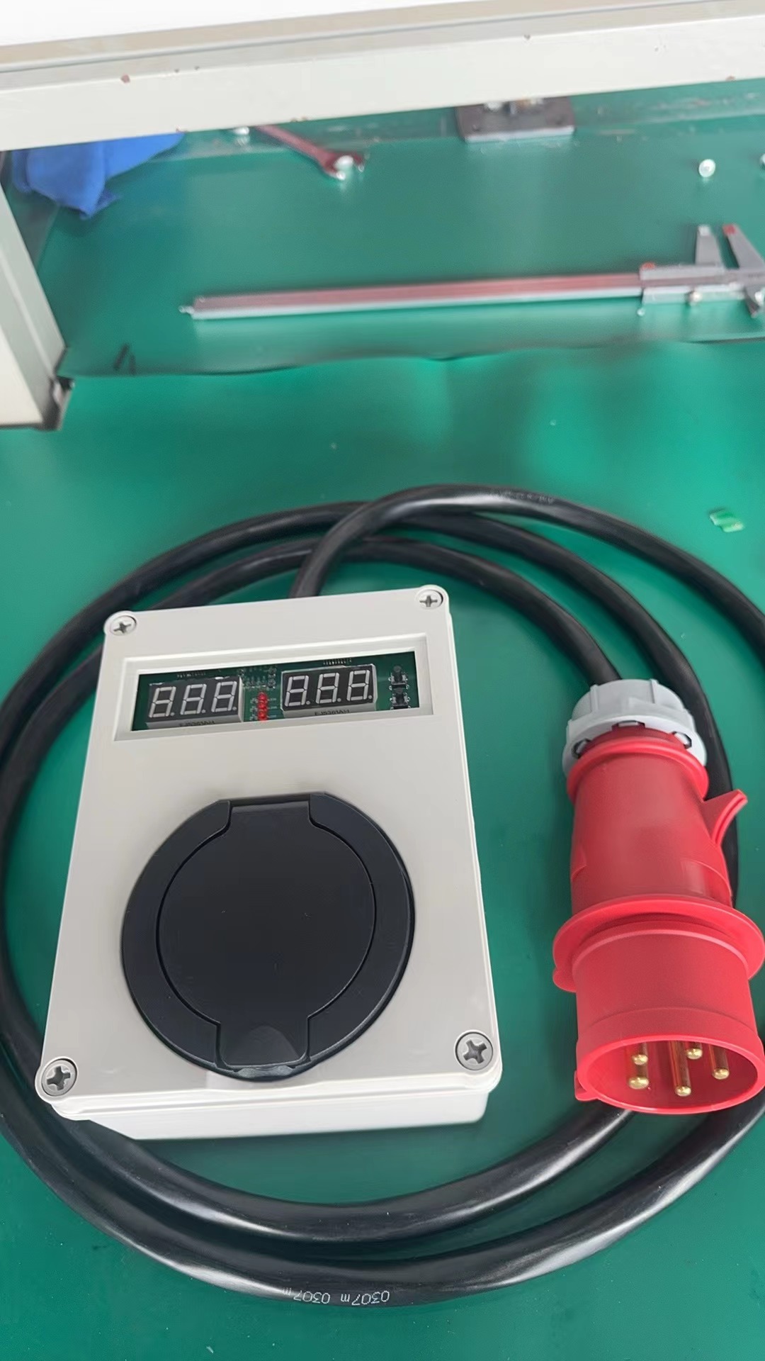 Новое мини-зарядное устройство – обзор и цена Portable Ev Charger 32A Type 2 Cee Plug