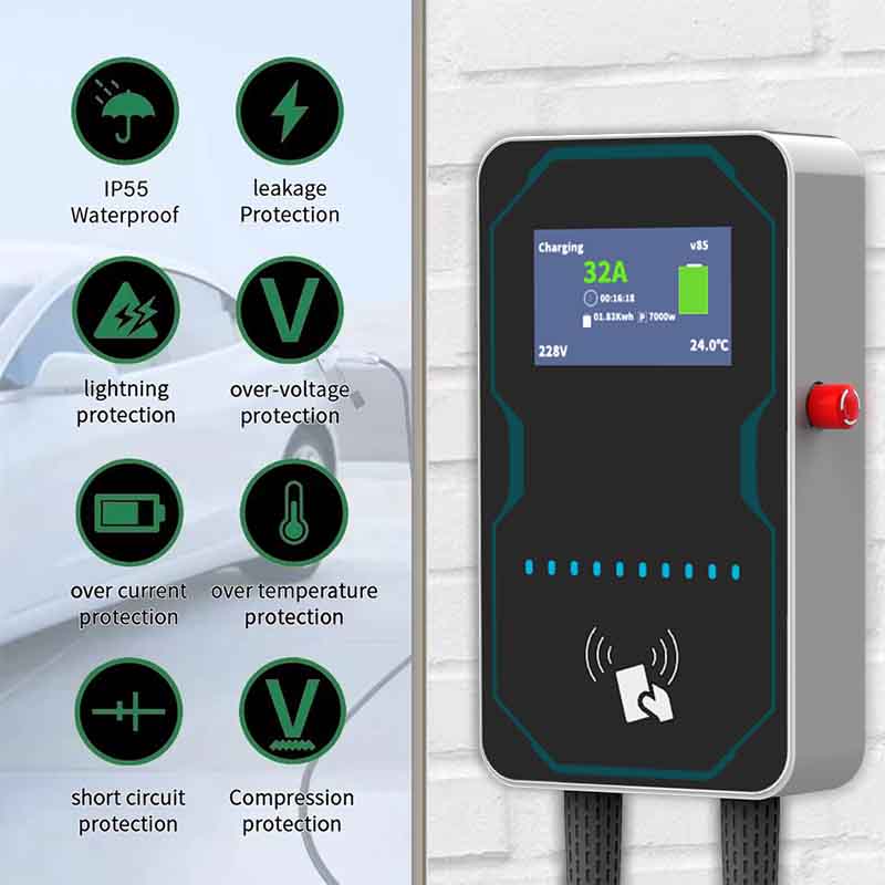 Зарядная станция WUFEN EVSE Wa – обзор и цена Ev Charging Cable